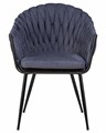 Стул обеденный MATILDA, синяя ткань - фото 10248