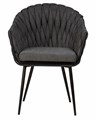 Стул обеденный MATILDA, графитовая ткань - фото 10258