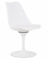 Стул обеденный TULIP, белое основание, цвет белый - фото 10343
