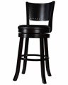 Вращающийся полубарный стул TONY COUNTER, капучино, черный - фото 10546