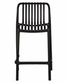 Стул полубарный CHLOE, черный - фото 10964