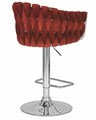 Стул барный MARCEL, винный велюр - фото 11048