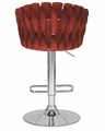 Стул барный MARCEL, винный велюр - фото 11049