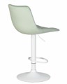 Стул барный TAILOR WHITE, пудрово-мятный велюр - фото 11108