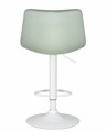 Стул барный TAILOR WHITE, пудрово-мятный велюр - фото 11109