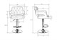 Стул барный TIESTO  - фото 20903