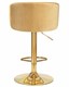 Стул барный DARCY GOLD, бежевый велюр - фото 23962
