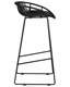 Стул барный FRANK, черный - фото 24207