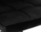Офисное кресло для персонала TERRY BLACK, черный велюр - фото 27318