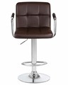 Стул барный KRUGER ARM, коричневый - фото 5398