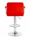 Стул барный KRUGER ARM, красный - фото 5414