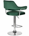 Стул барный CHARLY, зеленый велюр - фото 5590