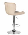 Стул барный BARNY, бежевый велюр - фото 5800