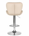 Стул барный BARNY, бежевый велюр - фото 5801