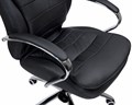 Офисное кресло для руководителей LYNDON, чёрный - фото 6596