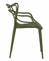 Стул обеденный MASTERS, зеленый хаки - фото 7109