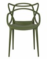 Стул обеденный MASTERS, зеленый хаки - фото 7112