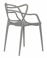 Стул обеденный MASTERS, светло-серый - фото 7137