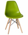 Стул обеденный DSW, ножки светлый бук, цвет салатовый - фото 7202