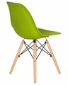 Стул обеденный DSW, ножки светлый бук, цвет салатовый - фото 7205