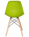 Стул обеденный DSW, ножки светлый бук, цвет салатовый - фото 7206