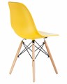 Стул обеденный DSW, ножки светлый бук, цвет жёлтый - фото 7220