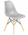 Стул обеденный DSW, ножки светлый бук, цвет светло-серый - фото 7247