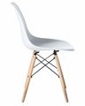 Стул обеденный DSW, ножки светлый бук, цвет белый - фото 7264