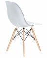 Стул обеденный DSW, ножки светлый бук, цвет белый - фото 7265