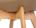 Стул обеденный JERRY SOFT, ножки светлый бук, цвет сиденья бежевый - фото 7458