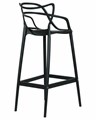Стул барный MASTERS BAR, чёрный  - фото 7606