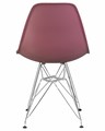 Стул обеденный DSR, ножки хром, цвет пыльная роза - фото 7890