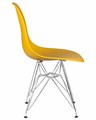 Стул обеденный DSR, ножки хром, цвет горчичный - фото 7902