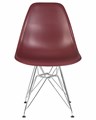 Стул обеденный DSR, ножки хром, цвет сливовый - фото 7919
