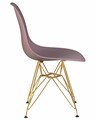 Стул обеденный DSR, ножки золотые, цвет сиреневый - фото 7958