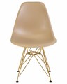 Стул обеденный DSR, ножки золотые, цвет бежевый - фото 8083