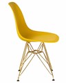 Стул обеденный DSR, ножки золотые, цвет жёлтый - фото 8101