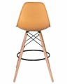 Стул барный DSW BAR, ножки светлый бук, цвет персиковый  - фото 8252