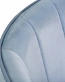 Стул барный DARCY, серо-голубой велюр - фото 8862