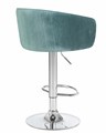 Стул барный DARCY, мятный велюр - фото 8884