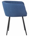Стул обеденный ALINA, синяя ткань - фото 8942