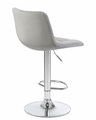 Стул барный TAILOR, серый велюр - фото 9198