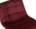 Стул барный TAILOR, винный велюр - фото 9225