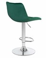 Стул барный TAILOR, зеленый велюр - фото 9231