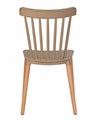 Стул обеденный THEO, ножки светлый бук, цвет бежевый - фото 9953